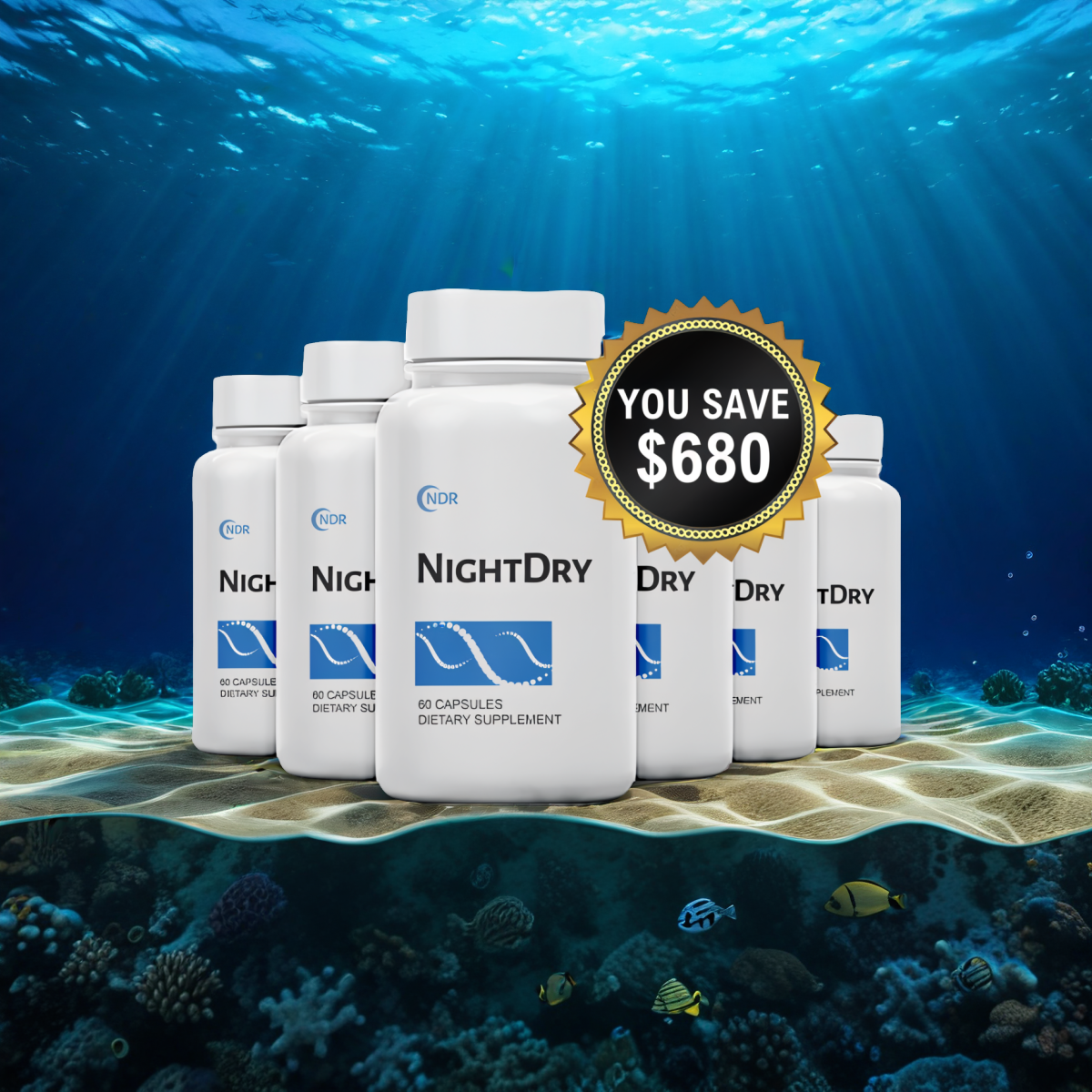 Night Dry - 6 month supply